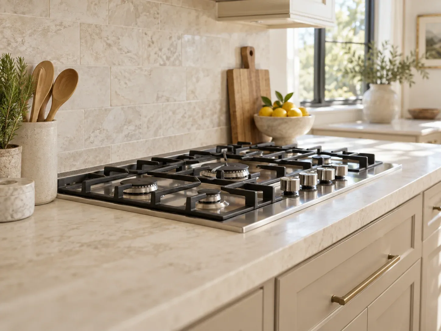 Stove and cooktop repair in a Pflugerville, Texas kitchen